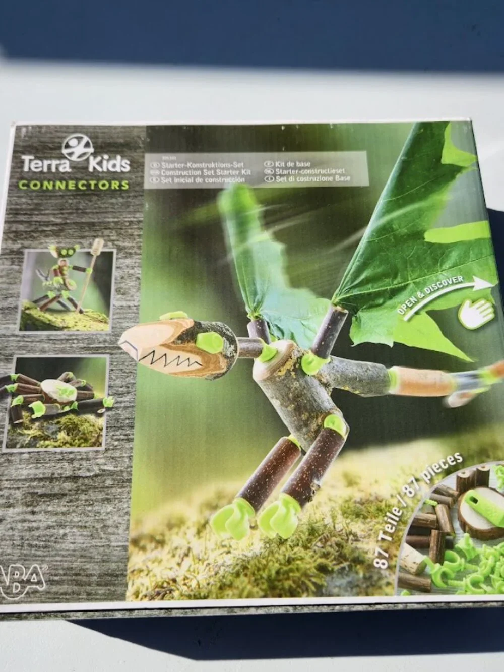 HABA Terra Kids Connectors Backyard Nature Craft Kit STEM ENGINEERING Toy NEW Mo